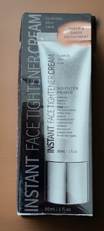 Barubt Instant Face Tightener 1 Fl Oz Cream Sheer Shade Adjustment Primer
