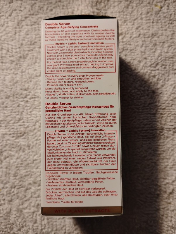 Clarins Double Serum Complete Age Control Concentrate 1oz gallery