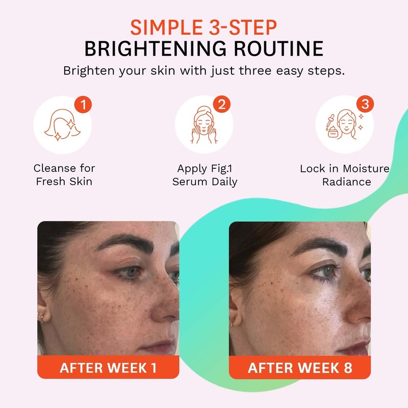 Fig.1 Even Tone Serum for Dark Spots Uneven Skin Tone, Glowing Skin Face Ser... gallery