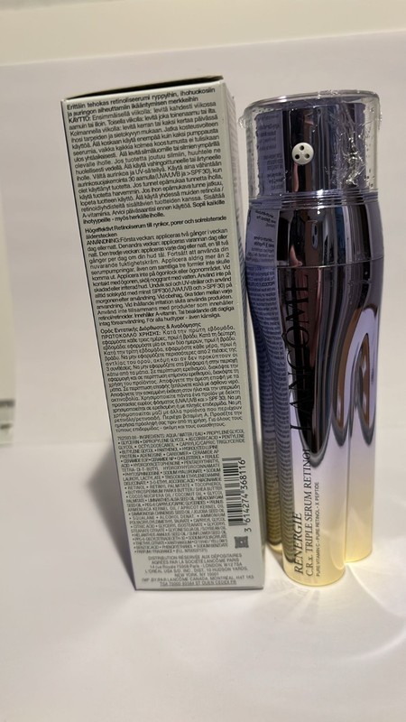 Lancome Renergie C.R.x Triple Serum RETINOL 1.7 oz / 50mL New in Box gallery