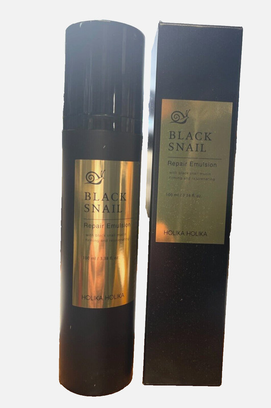 HOLIKA HOLIKA Black Snail Repair Emulsion Prime Youth Anti-Wrinkle 3.38 oz.