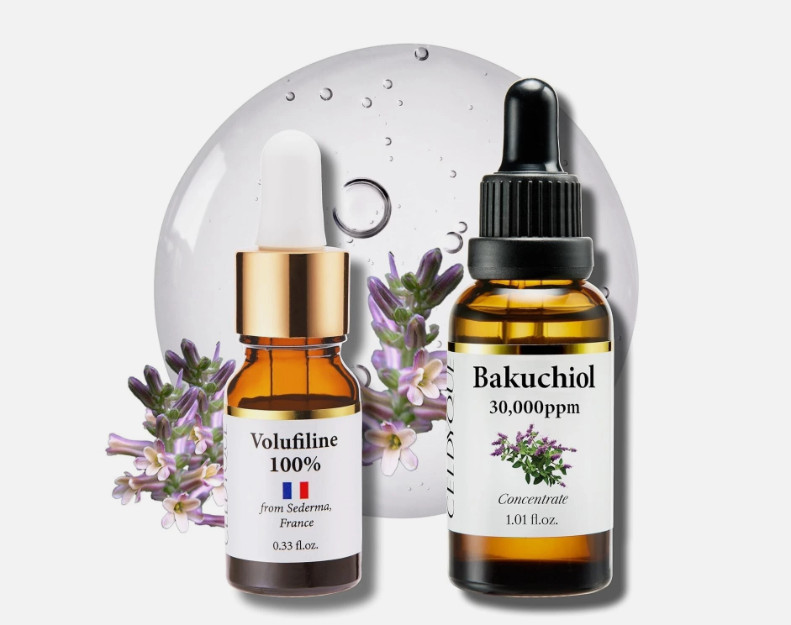 CELDTQUE 100% Pure Volufiline & Bakuchiol x2 30,000 ppm Concentrate Serum-Skin