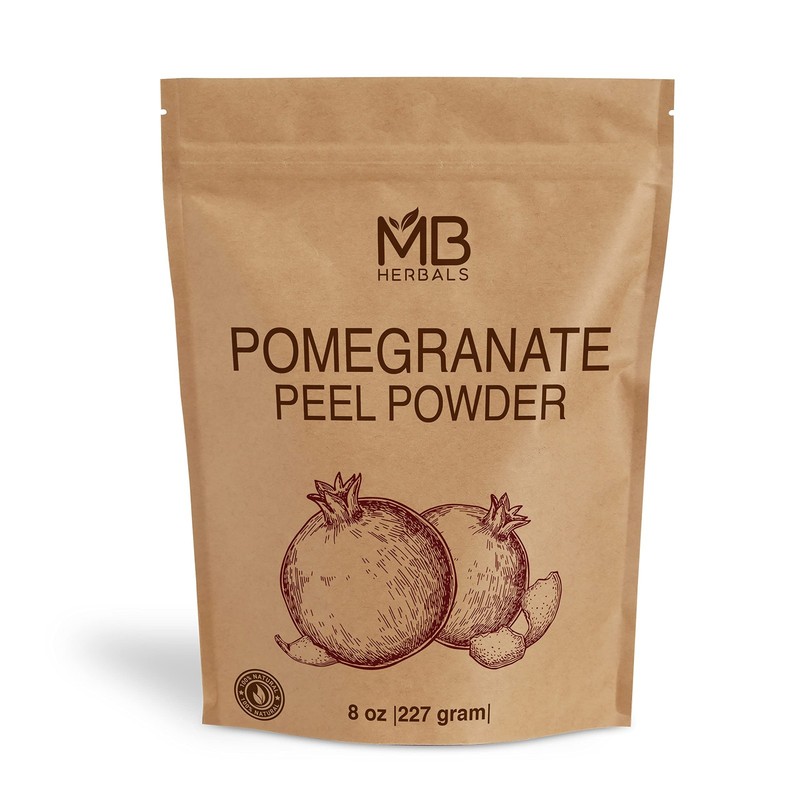 Pomegranate Peel Powder 8 oz / 227 Gram / 0.5 lb | For Face Packs | For Exter…
