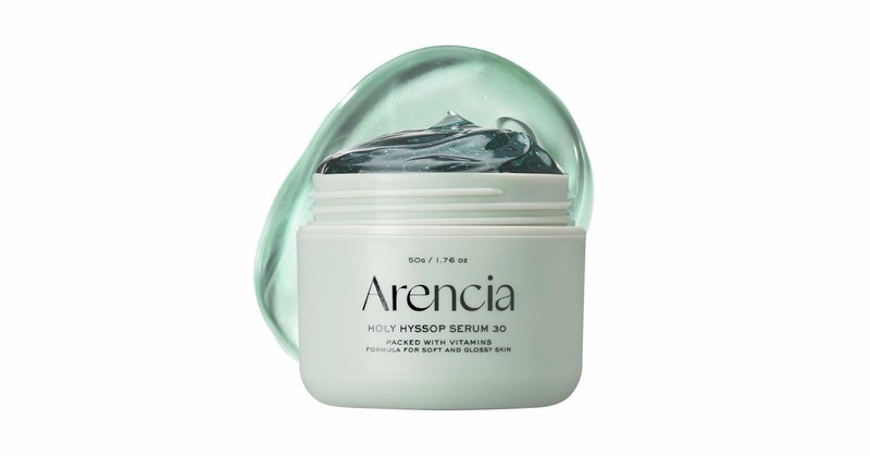 ARENCIA Glow Hyssop Overnight Face Mask Serum Hydrating Anti-Aging Serum Korean