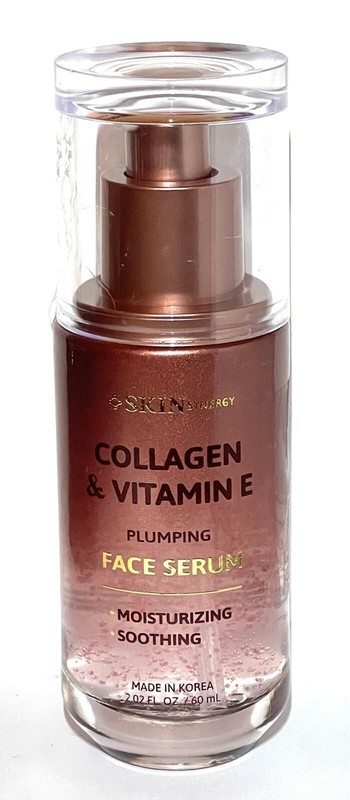 Skin by Nergy Collagen & Vitamin E Plumping Face Serum Moisturizing Soothing