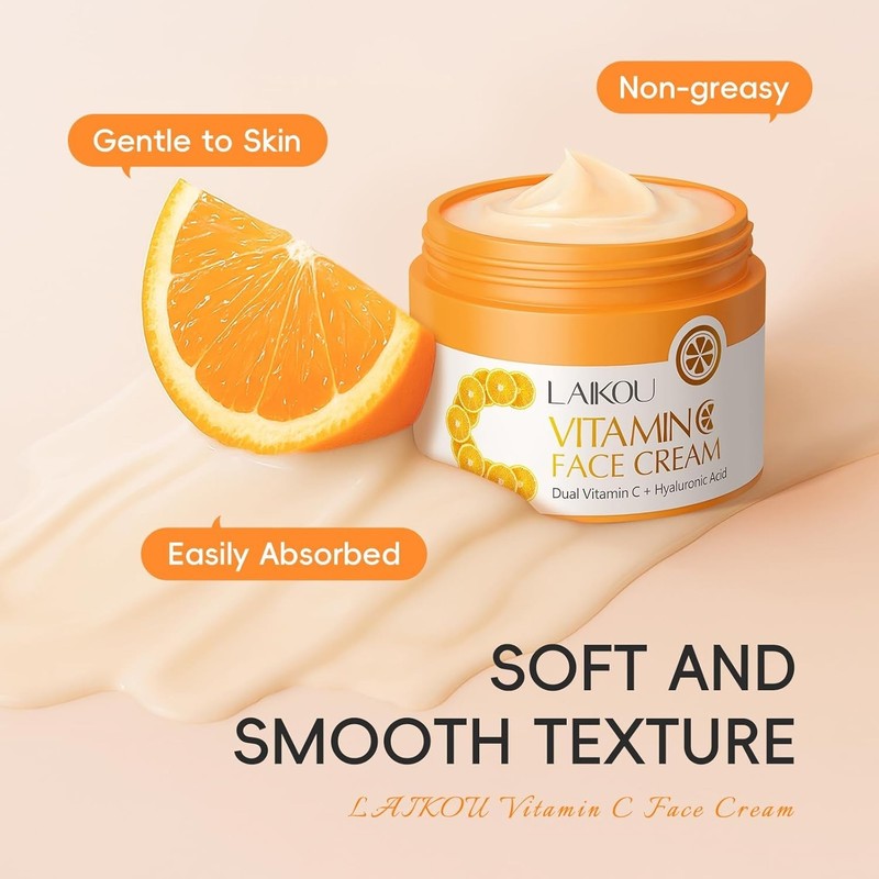 LAIKOU Skin Care, Vitamin C Skin Care Set, Facial Skin Care Products with Cleans gallery