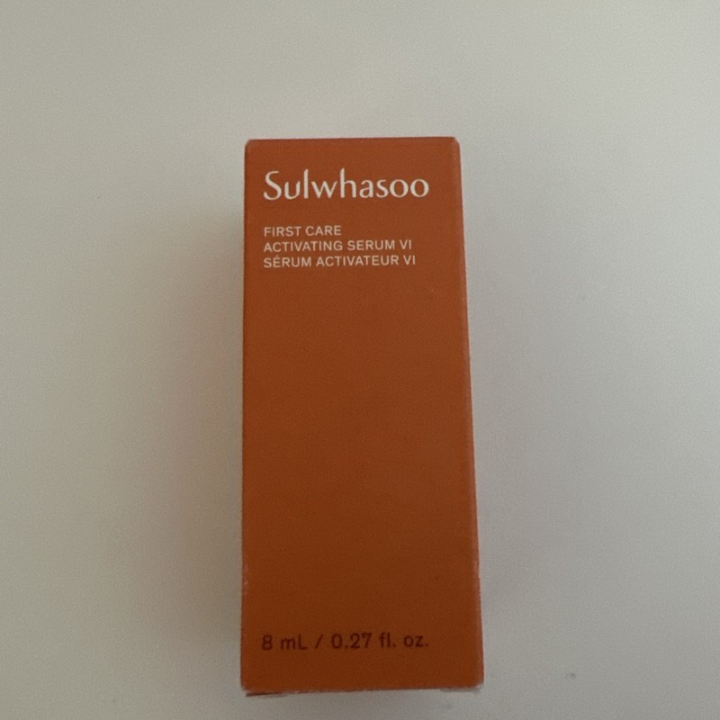 SULWHASOO FIRST CARE ACTIVATING SERUM VI 0.27 Oz / 8 ml NEW TRAVEL SIZE!!! gallery
