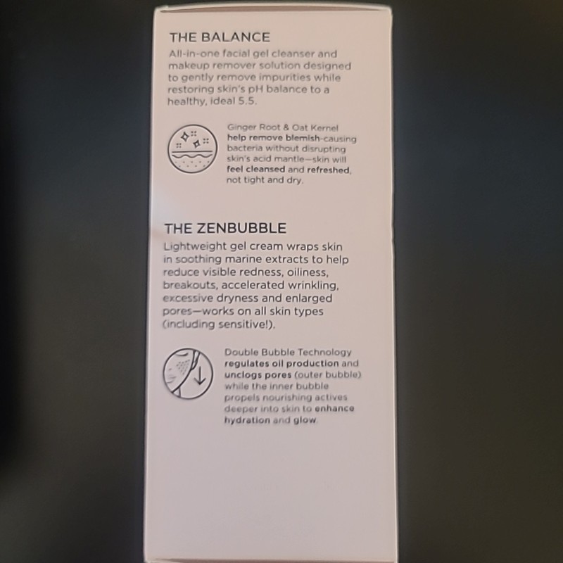 BeautyBio The Balance Cleanser ZenBubble Gel Cream Skincare Oil Free Hydrating gallery