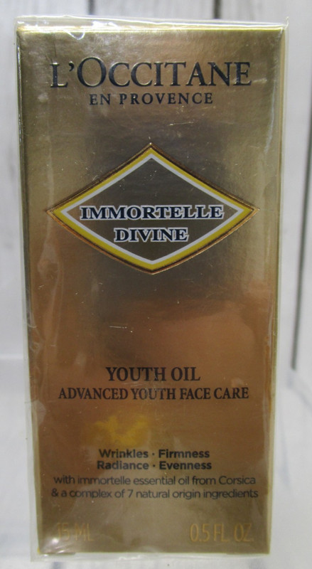 NEW Immortelle Divine Youth Oil by LOccitane for Unisex – 0.5 FL OZ. – 15ML