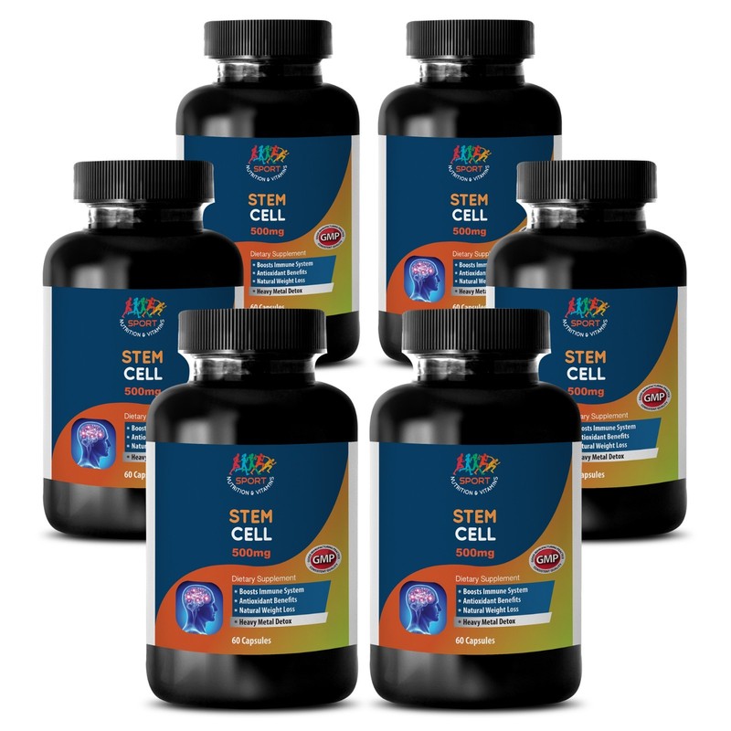 STEM CELL Activator, Blue Green Algae 500mg (6 Bottles)