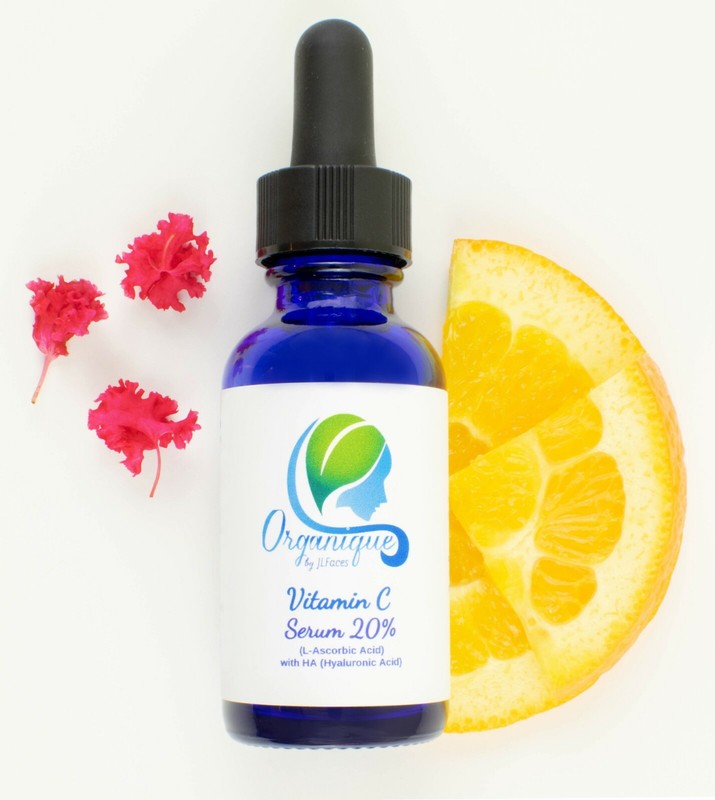 Organic Vitamin C Serum (L-ascorbic acid) with HA (Hyaluronic Acid), 15%
