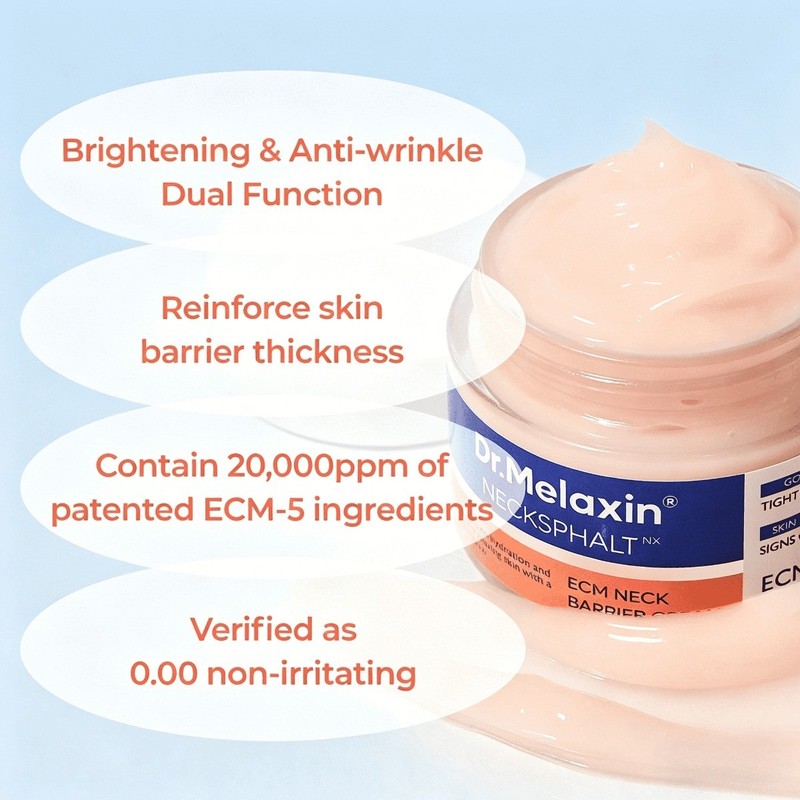 Dr.Melaxin Neck Barrier Cream Anti-Aging Firming Lifting Wrinkle Care Korean gallery
