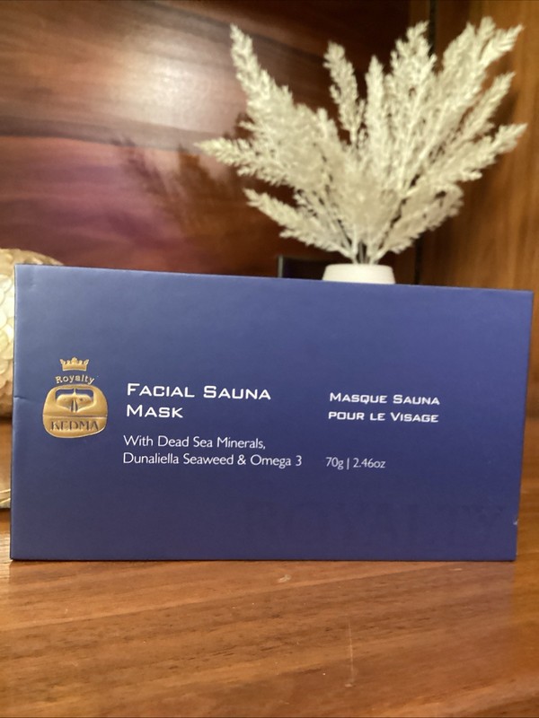 KEDMA Royalty Facial Sauna Mask 2.4oz W Seaweed & Omega 3~Brand New🔥 gallery