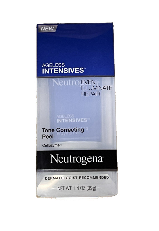 Neutrogena Ageless Intensives Tone Correcting Peel Celluzyme, Net Wt. 1.4 oz