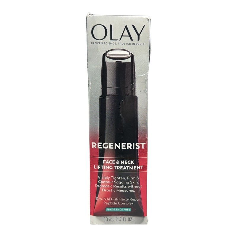 Olay Regenerist Face & Neck Lifting Treatment Fragrance-Free 50ml/1.7fl.oz. New