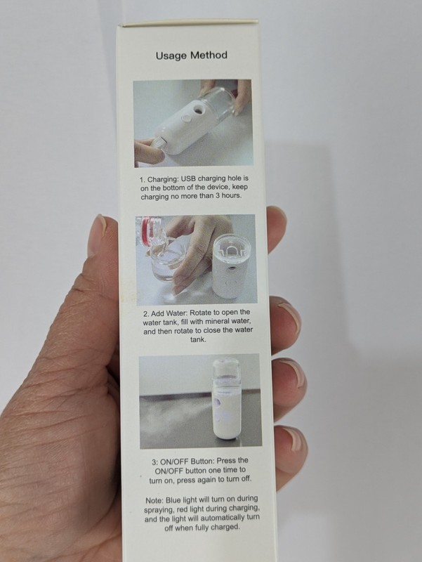Innisfree Mini Face Humidifier USB Charge Cable Included New In Box gallery
