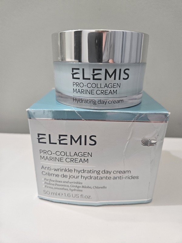 Elemis Pro-Collagen Marine Cream 1.6 oz / 50ml Hydrating Day Cream Anti-Wrinkle