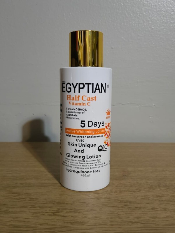 Egyptian Vitamin C Active Whitening Face & Body Lotion 400ml X 1 SPF 20