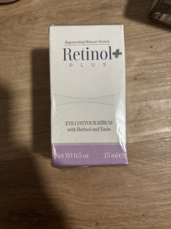 NEW Regenerating, Skin Care System, Retinol Plus Eye Contour Serum .5oz Rare