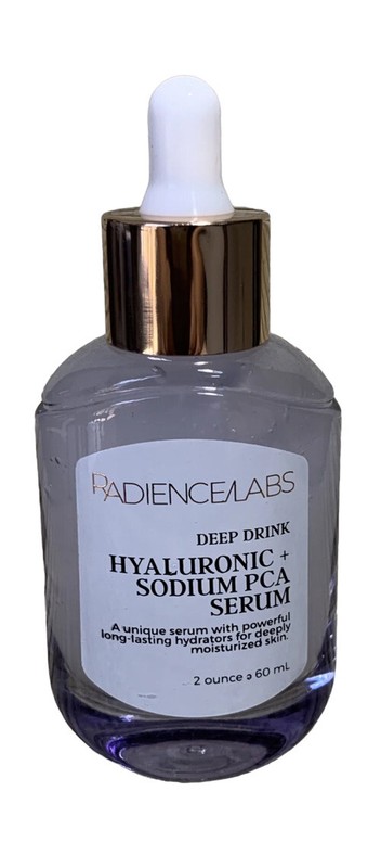 NEW! Radience Labs DEEP DRINK Hyaluronic + Sodium PCA Anti aging Facial Serum gallery