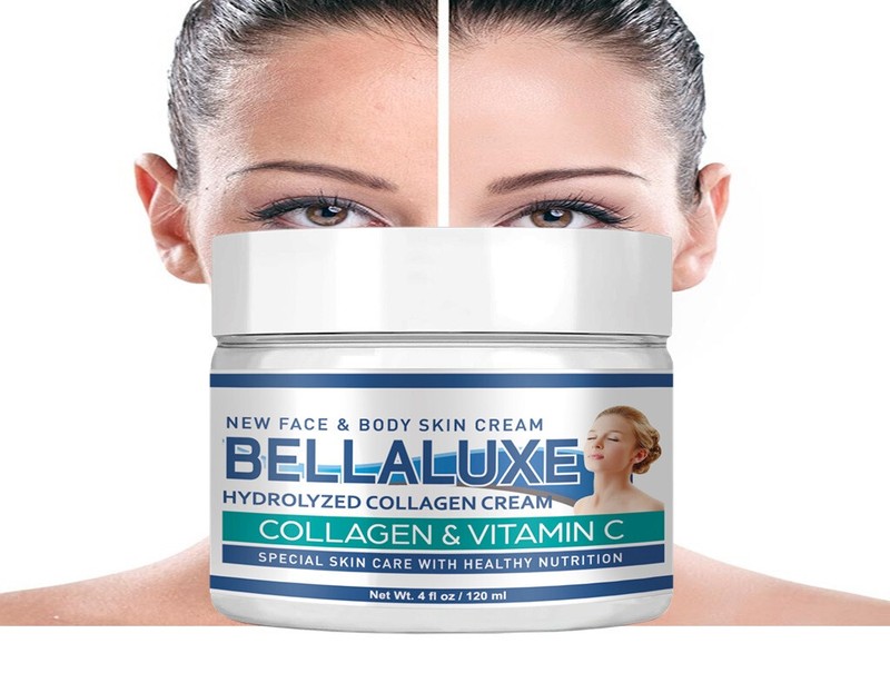 Wrinkle Hyaluronic Acid Intense Collagen Cream W/Vitamin E 4oz colagen colagina