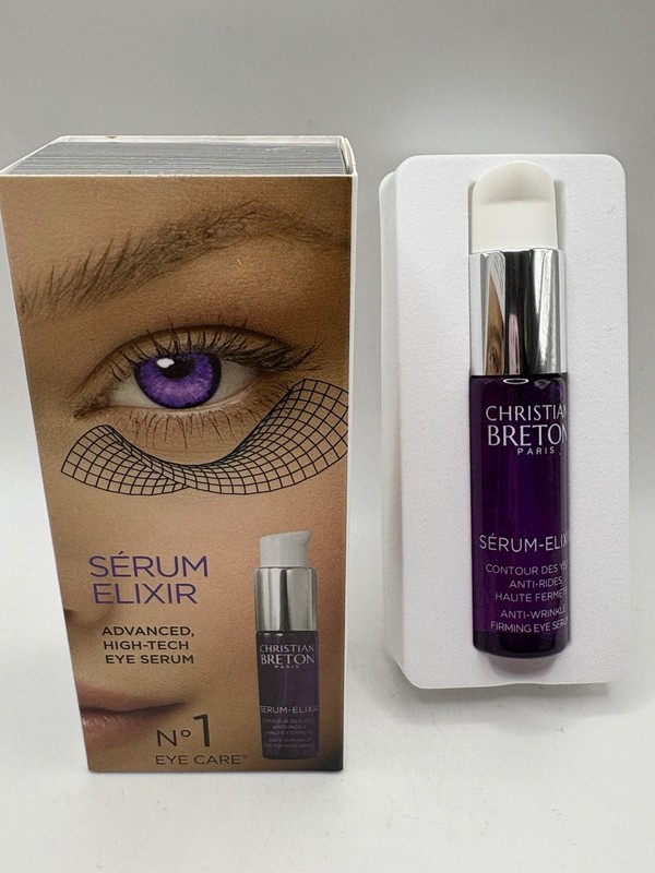 Christian Breton Serum Elixir Advanced High-tech N°1 Eye Care 0.45 oz New In Box