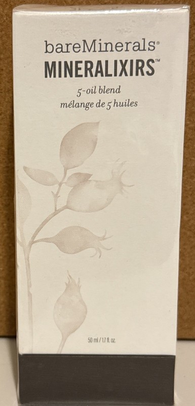 bareMinerals Mineralixirs 5-Oil Blend Anti-Aging Face Treatment 1.7oz 53-HU263