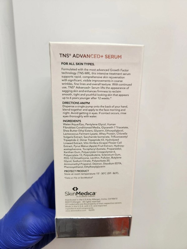 SkinMedica TNS Advanced+ Serum 28.4g Dual Chamber Anti-Aging Skincare EXP 10/27 gallery