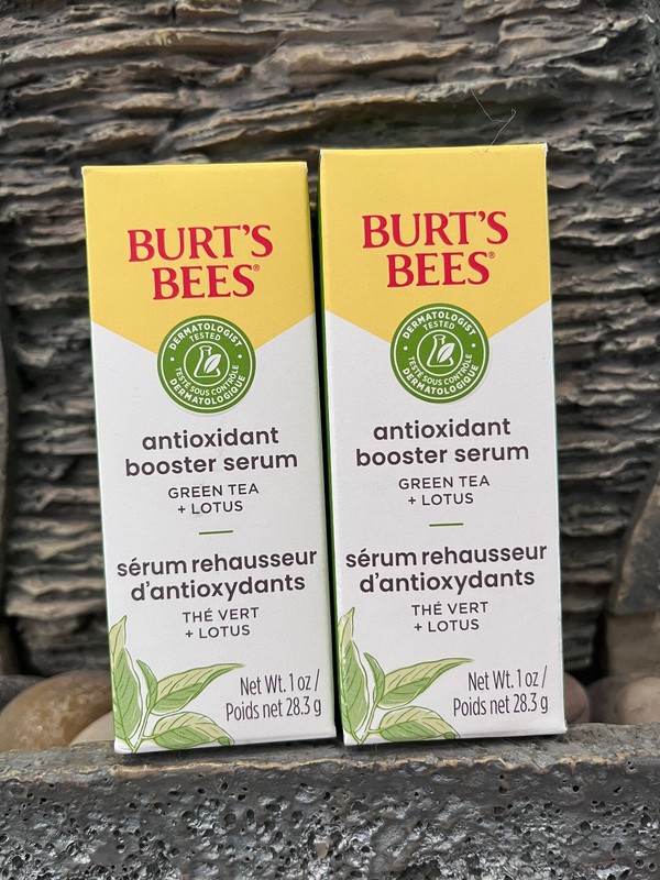 2 Burt’s Bees Antioxidant Booster Serum – 1oz x 2
