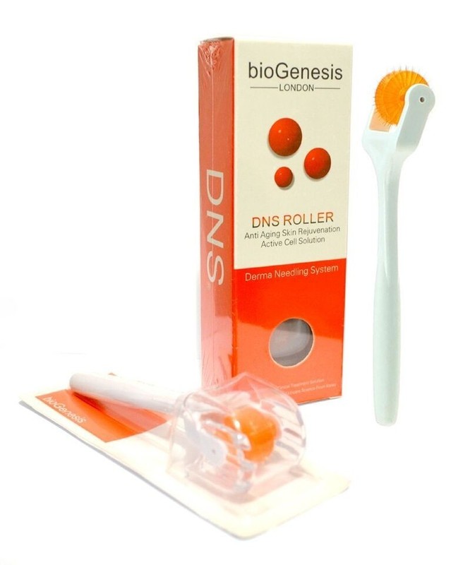 BioGenesis Eye Roller Titanium Derma Roller Dark Circles, Eye Bags 1.0mm
