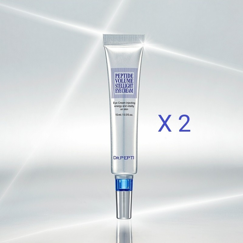 Dr.Pepti Peptide Volume Stellight Eye Cream 15ml x 2ea Anti-Aging K-Beauty