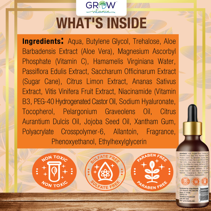 Hyaluronic Acid Anti-aging Serum for Face - 100% Pure Medical Formula - 2oz gallery