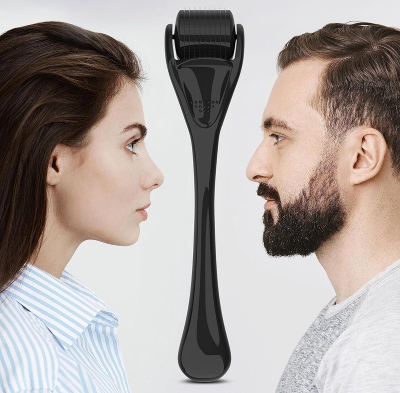 Micro Pin Skin Roller Anti-aging, Anti Wrinkles Derma Scars Hair Beard Growth gallery