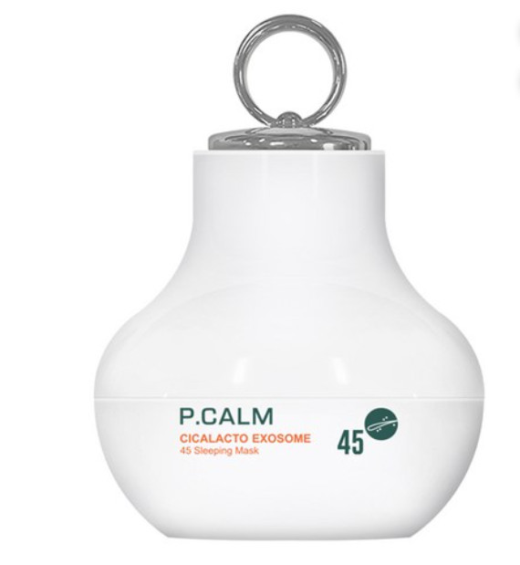 P.CALM Cicalacto Exosome 45 Sleeping Mask Cream + LED Vibration Massager, 50g