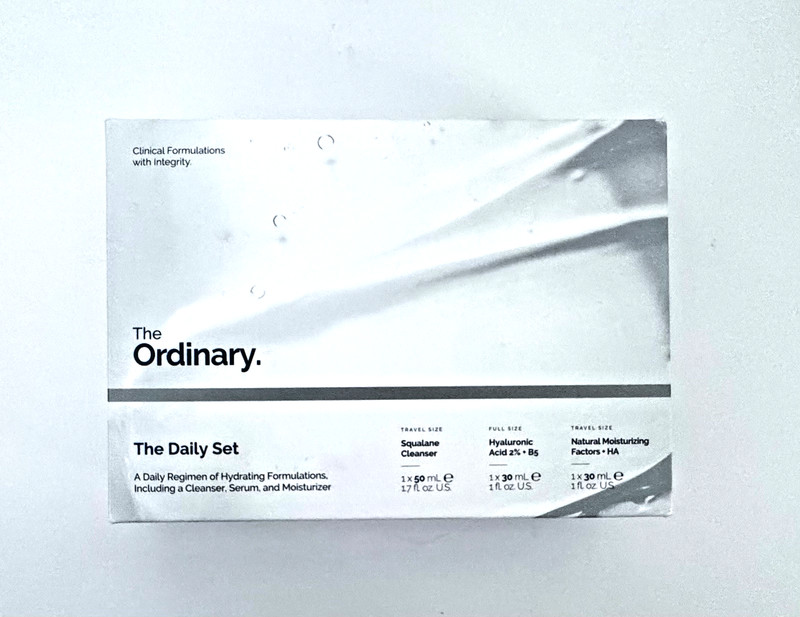 The Ordinary The Daily Set A Daily Regimen of Hydrating Formulation – 3pcs Set