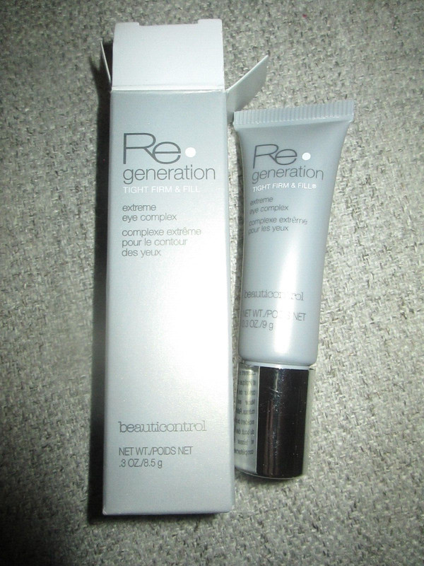 NIB NEW BeautiControl Regeneration Tight Firm & Fill Extreme Eye Complex .3 oz