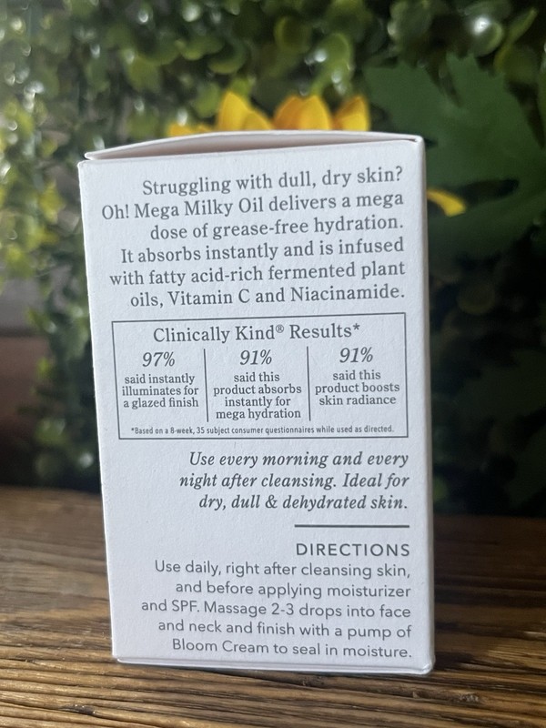 Beekman 1802 Oh! Mega Milky Oil Fermented Barrier Boosting Facial Oil .5 fl oz gallery