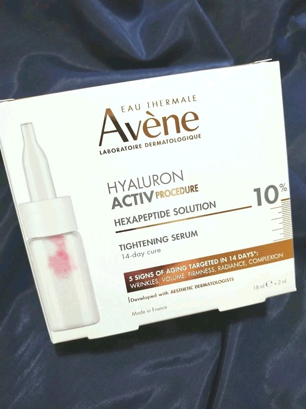 Avene Hyaluron Activ Procedure Hexapeptide Solution 10% Tightening Face Serum