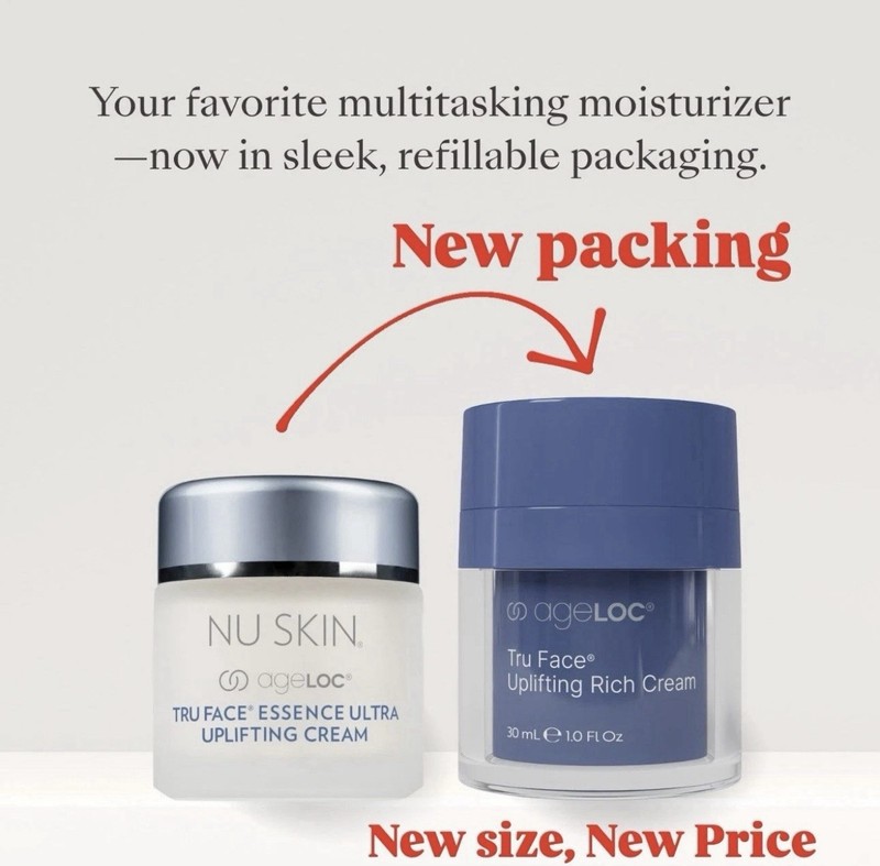 Nu Skin ageLOC Tru Face Uplifting Rich Cream | 30-30-30 | Moisturizer Nuskin