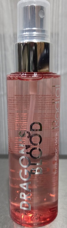 Rodial Dragon’s Blood Hyaluronic Drink Hydrate & Tone 3.3oz/ 100ml Full Size