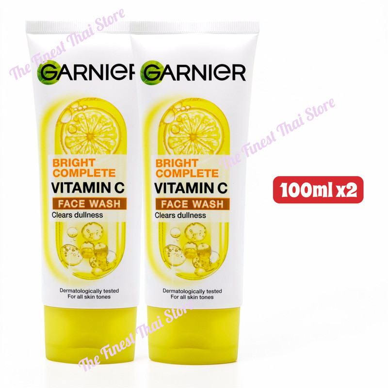 Garnier Skin Naturals Bright Complete Vitamin C Face Wash – 100ml pack 2