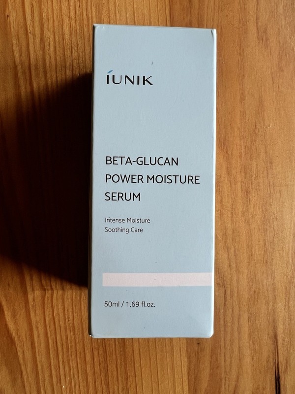 IUNIK – Beta-Glucan Power Moisture – Serum – Soothing Care 50ml – Exp: 09/2028