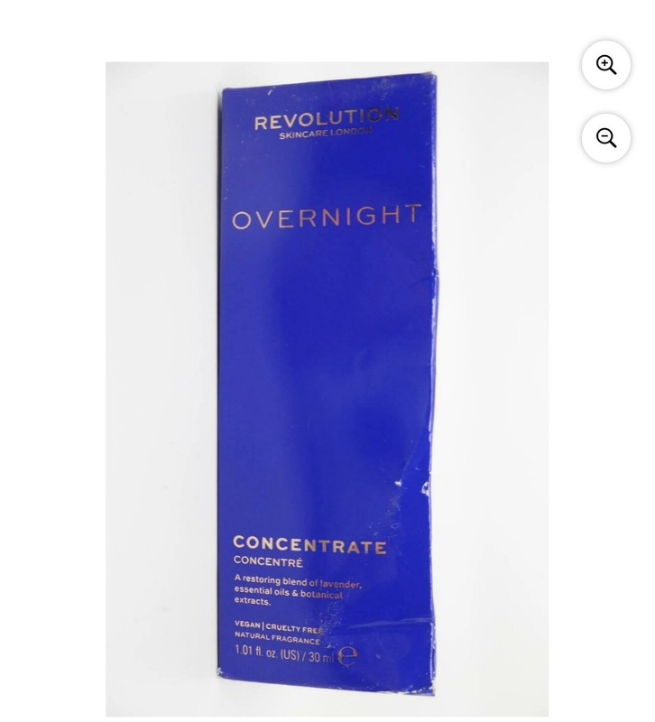 Revolution Skincare London Overnight Skin Oil Concentrate 1.01oz Restoring Vegan
