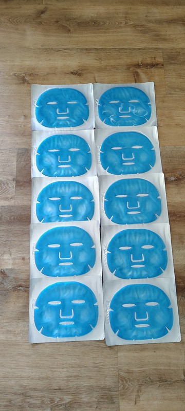 Below Zero Glacier Ice Age Defying Face Pad Mask With Vitamin E Booster 10/Box