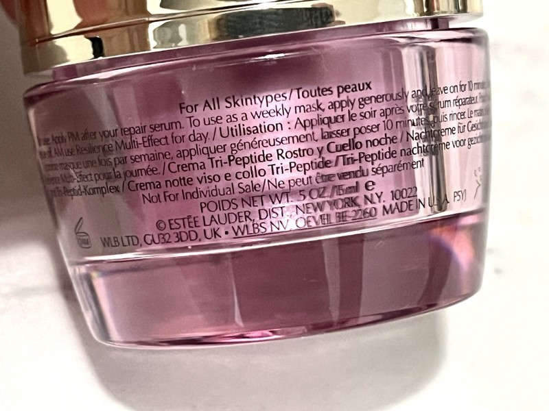 Estee Lauder Resilience Multi-Effect Tri-Peptide Night Creme~ 15ml/ 0.5 oz (#m1 gallery