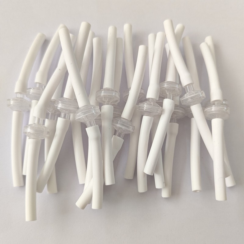 Replacement Connect Rubber Tubes Spare Part 10-50Pcs for Machine Cartridge Tip