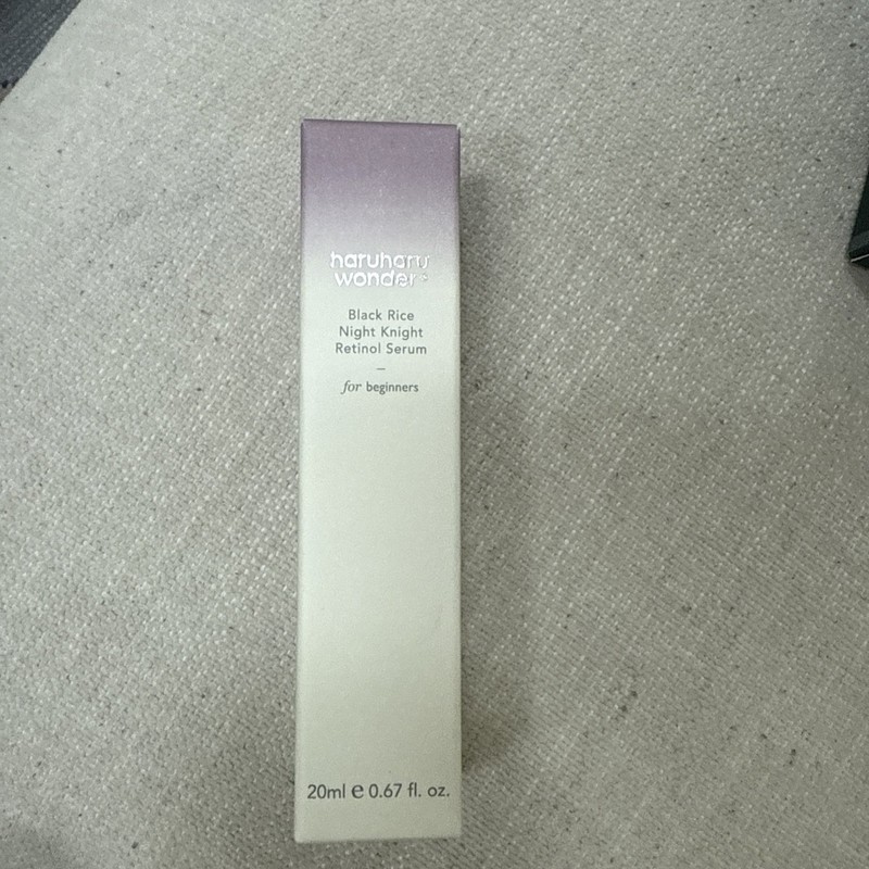 HARUHARU wonder Black Rice Night Knight Retinol Serum, Refining & Smoothing 20ml