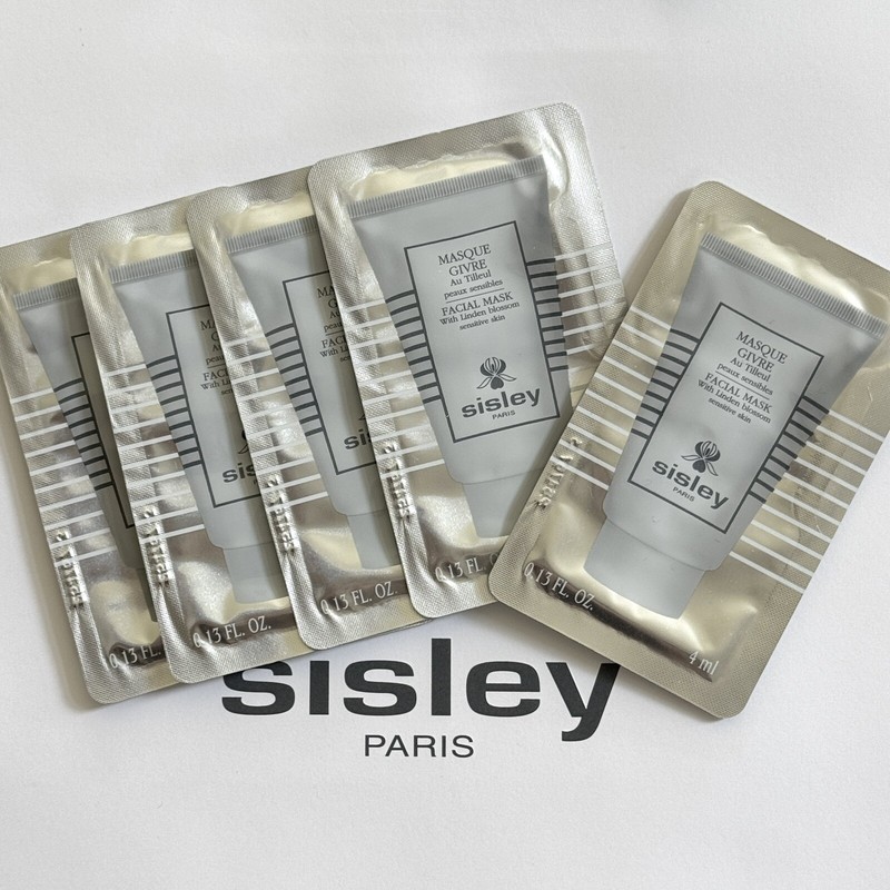 5x Sisley Facial Mask with Linden Blossom Sample – 4ml/.13oz each