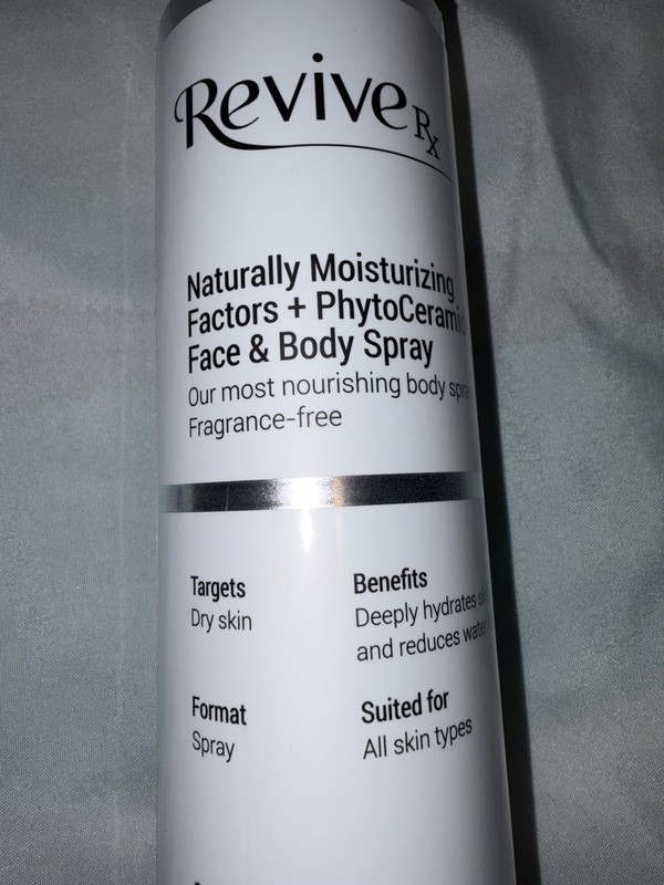 ReviveRx skincare Set Of 2- Face/Body Spray And Skin Barrier Support Wipes gallery