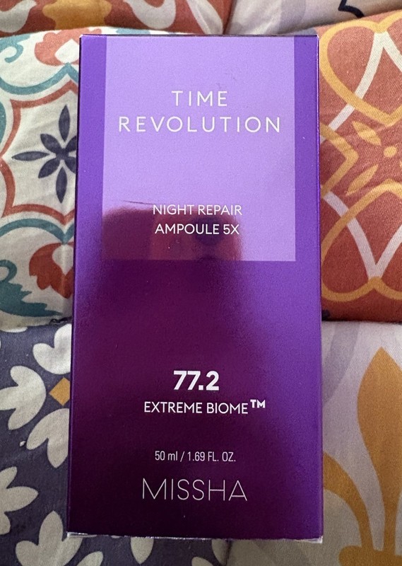 MISSHA Time Revolution Night Repair Ampoule 5X 50ml Exp 2028 Korean Skincare
